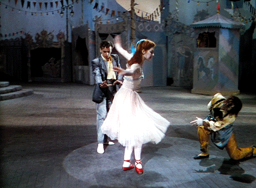 the red shoes